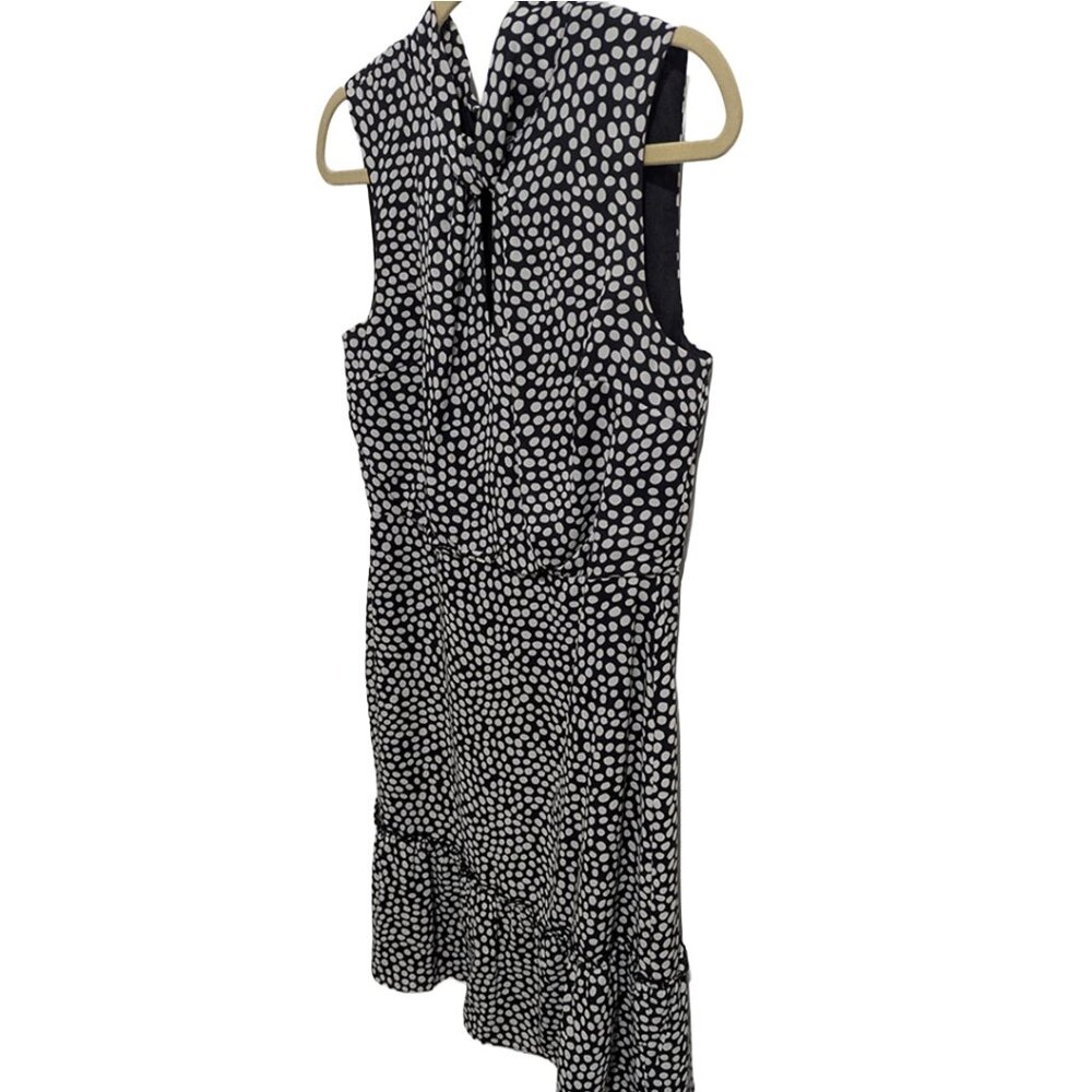 Karl Lagerfeld Polkadot Knee Length Dress Size 8 - Picture 5 of 11